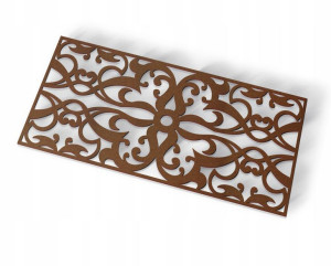 Dekoracja na ścianę PANEL AŻUROWY OBRAZ 3D P12-6030