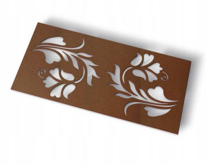 Dekoracja na ścianę PANEL AŻUROWY OBRAZ 3D P14-8040