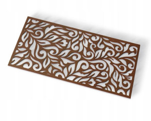 Dekoracja na ścianę PANEL AŻUROWY OBRAZ 3D P17-8040