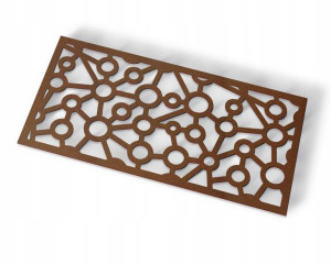 Dekoracja na ścianę PANEL AŻUROWY OBRAZ 3D P24-8040
