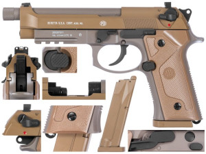 Pistolet wiatrówka Beretta M9A3 FM 4,5 mm