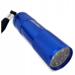 Mocna Aluminiowa Mini Latarka Kieszonkowa Brelok
