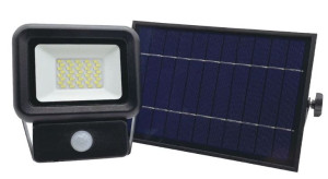 Naswietlacz halogen LED 20W solarny z czujnikiem ruchu i zmierzchu