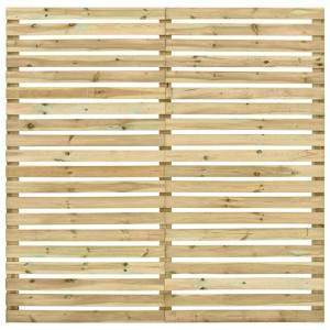 Panel ogrodzeniowy, impregnowane drewno sosnowe, 180x180 cm