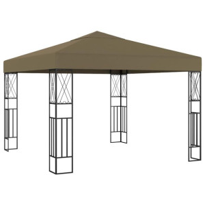 Altana, 3 x 3 m, taupe, tkanina