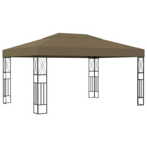 Altana, 3 x 4 m, taupe, tkanina