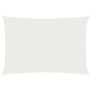 Żagiel przeciwsłoneczny, 160 g/m², biały, 2x2,5 m, HDPE