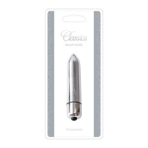Wibrator-vibratore Bullet Classics Silver
