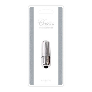 wibrator-mini vibratore bullet classics silver