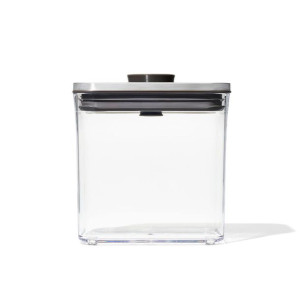 Pojemnik POP2 1,6L prostokÄ…tny - Steel / OXO