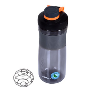 Shaker Bidon na siłownię CASNO PECOS 800 ml Butelka na wodę i odżywki z spę