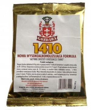 Drożdże Gorzelnicze Turbo Gozdawa 1410 Na 25l -21%