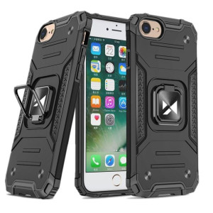 Wozinsky pancerne hybrydowe etui + magnetyczny uchwyt iPhone SE 2022 8 7