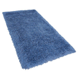 Dywan shaggy 80 x 150 cm niebieski CIDE