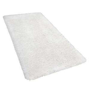 Dywan shaggy 80 x 150 cm biały CIDE