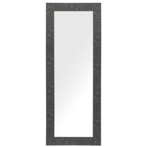 Lustro ścienne 50 x 130 cm czarne PLAISIR