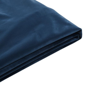 Wymienne obicie do łóżka 160 x 200 cm niebieskie FITOU