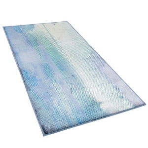 Dywan 80 x 150 cm niebiesko-zielony SUSUZ