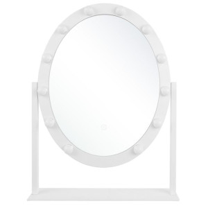 Lustro stojące LED 50 x 60 cm białe ROSTRENEN