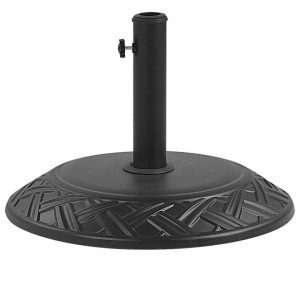 Podstawa pod parasol ⌀ 50 cm czarna CAPACI