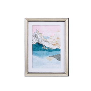 Obraz w ramie 30 x 40 cm wielokolorowy ENEWARI