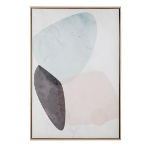 Obraz na płótnie w ramie 63 x 93 cm wielokolorowy CELLETTA