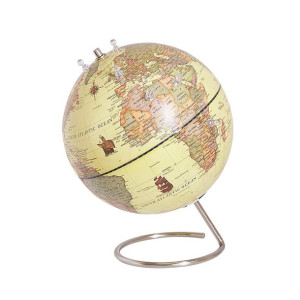 Globus 29 cm żółty z magnesami CARTIER