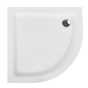 Brodzik prysznicowy 90 x 90 x 7 cm biały SIUNA