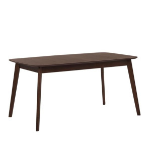 Stół do jadalni 150 x 90 cm  ciemne drewno MADOX