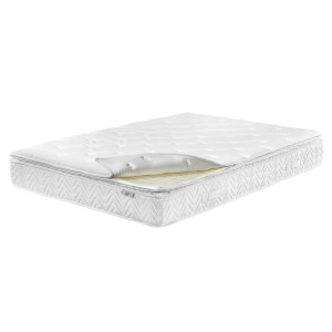 Materac kieszeniowy memory foam 180 x 200 cm średnio twardy LUXUS