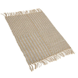 Dywan z juty 50 x 80 cm beżowy ADABAG