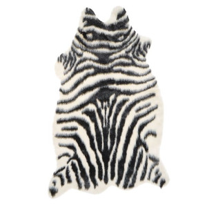 Dywan zebra czarny NAMBUNG