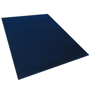 Dywan z wiskozy 160 x 230 cm granatowy GESI II