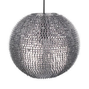Lampa wisząca srebrna SEINE