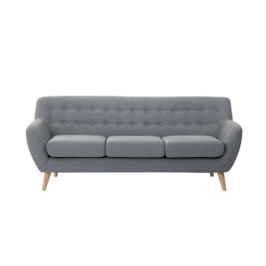 Sofa 3-osobowa jasnoszara MOTALA