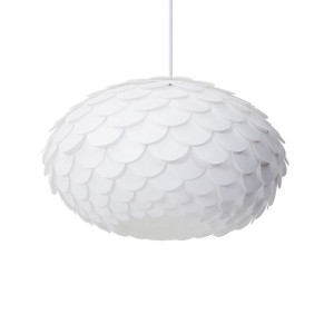 Lampa wisząca biała ERGES