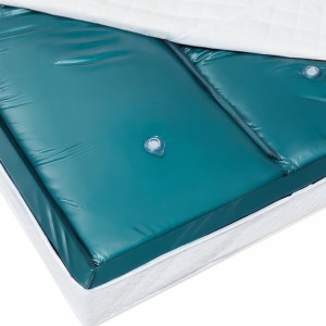 Materac wodny dual 160 x 200 cm mocne tłumienie fal