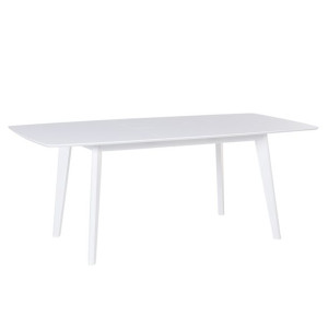 Stół do jadalni rozkładany 150/195 x 90 cm biały SANFORD