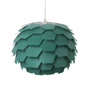 Lampa wisząca zielona SEGRE duża