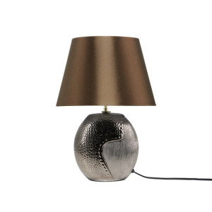 Lampka nocna ceramiczna brązowa ARGUN