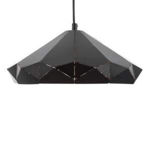 Lampa wisząca metalowa czarna NEVOLA