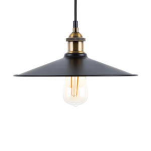 Lampa wisząca metalowa czarna SWIFT duża