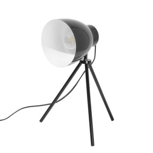 Lampa biurkowa regulowana metalowa czarna TAMEGA
