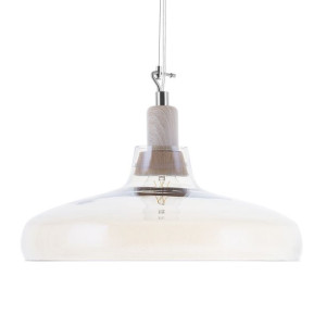 Lampa wisząca szklana złota ALIKOS