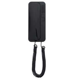 Unifon / Słuchawka ''CYFRAL'' SMART CZARNY do domofonów analogowych