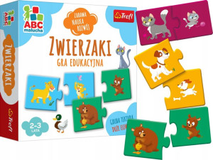 TREFL Gra Edukacyjna ZWIERZAKI ABC Malucha