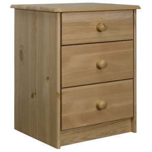 Komoda, 43x34x53 cm, lite drewno sosnowe