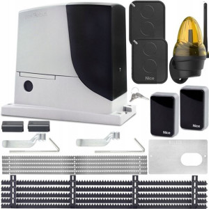 Zestaw Do Bram Nice Robus 600 2xpilot Listwa Lampa