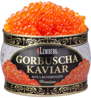 Duży Czerwony Kawior - Prawdziwy Gorbuscha Permium 400g