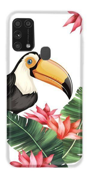 Casegadget Etui Nadruk Tukan I Liście Samsung Galaxy M31